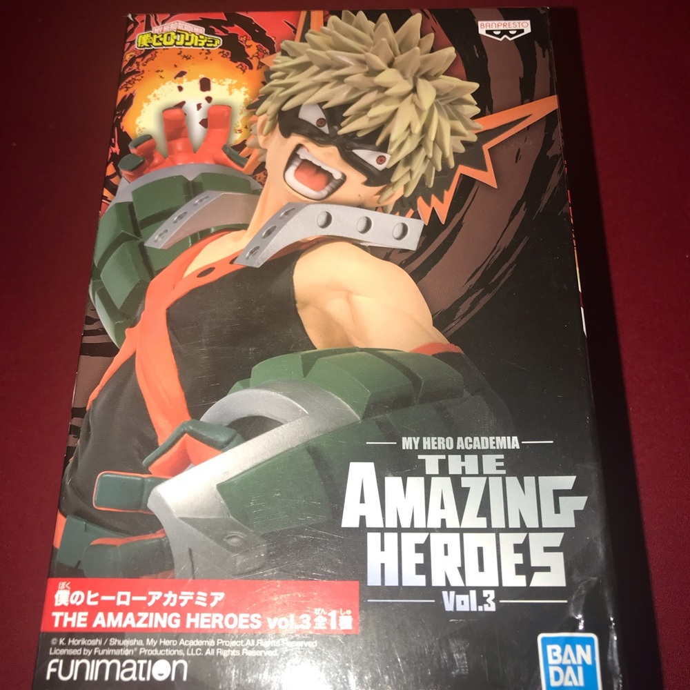 My hero academia action figure Katsuki Bakugo